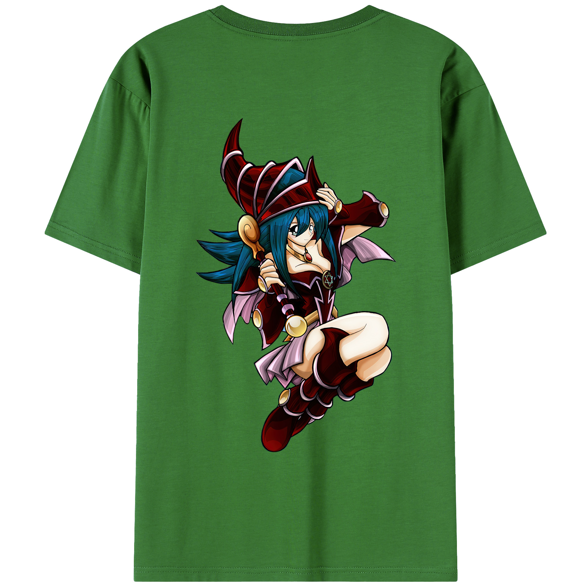 （画像用） 遊☆戯☆王 Yu-Gi-Oh! レディース半袖Tシャツ(バックプリント)